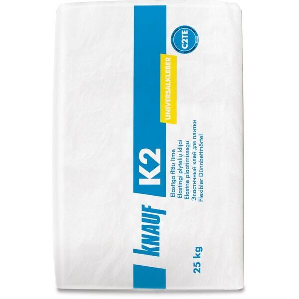 ΚΟΛΛΑ ΠΛΑΚΙΔΙΩΝ K2 KNAUF ΕΛΑΣΤΙΚΗ 25KG
