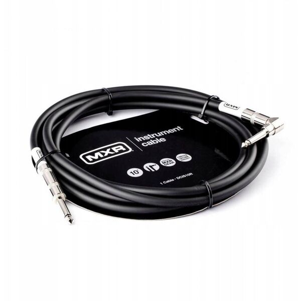 Καλώδιο οργάνου MXR Standard με γωνιακό σύνδεσμο 3m, μαύρο