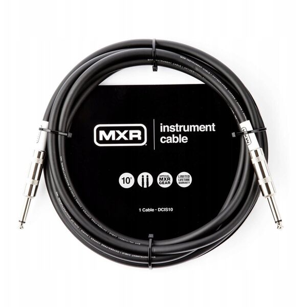 Καλώδιο οργάνου MXR Standard 3m, μαύρο