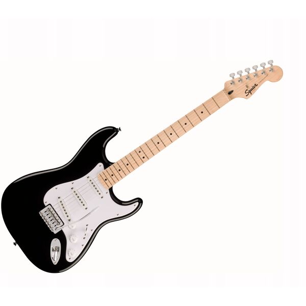 Squier Sonic Stratocaster -6-χορδή ηλεκτρική κιθάρα, Μαύρο