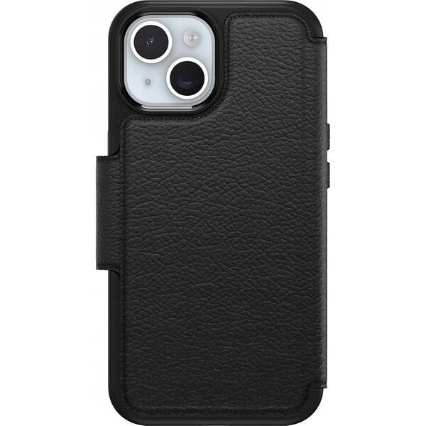 Otterbox Strada MagSafe Θήκη Πορτοφόλι, iPhone 15, Μαύρο