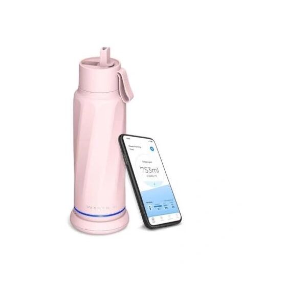 Έξυπνο μπουκάλι νερού WaterH VITA FlipLid, 532 ml, ροζ