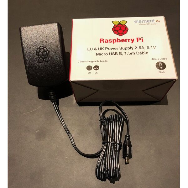 Τροφοδοτικό Raspberry Pi, 12.5W