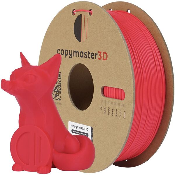Νήμα Copymaster3D Turbo PLA Matte για 3D εκτυπωτές, 1.75 mm, ματ κόκκινο