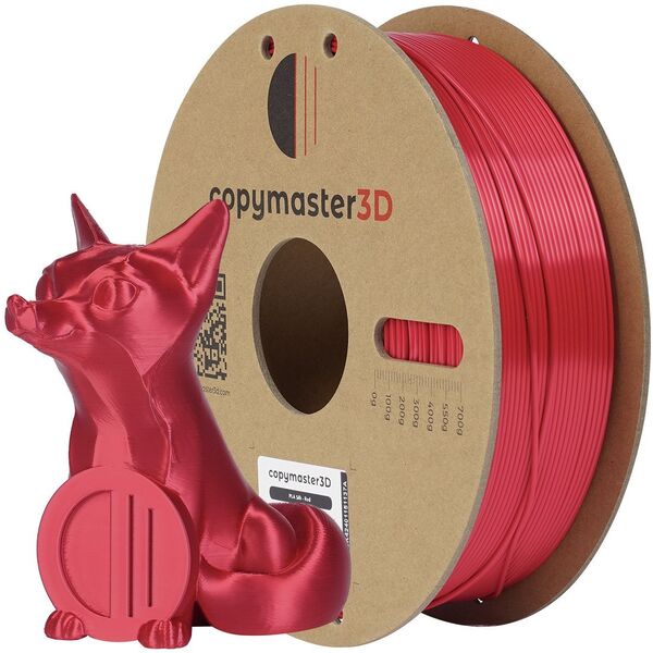 Νήμα Copymaster3D PLA Silk για εκτυπωτή 3D, 1.75 mm, κόκκινο