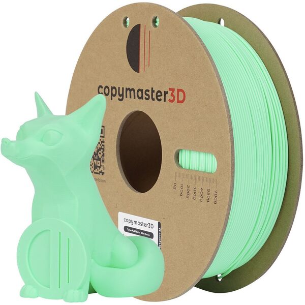 Νήμα Copymaster3D Turbo PLA Matte για εκτυπωτές 3D, 1.75 mm, ματ πράσινο μέντας