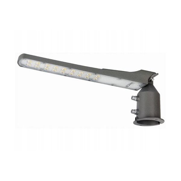 Φωτιστικό δρόμου με φωτοκύτταρο LED 230V 50W 5 000lm, 140° x 70° 4000K, γκρι, FLAMINGO, IP65, IK08