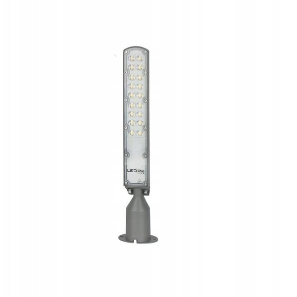 Φωτιστικό δρόμου με φωτοκύτταρο LED 230V 50W 5 000lm, 140° x 70° 4000K, γκρι, FLAMINGO, IP65, IK08