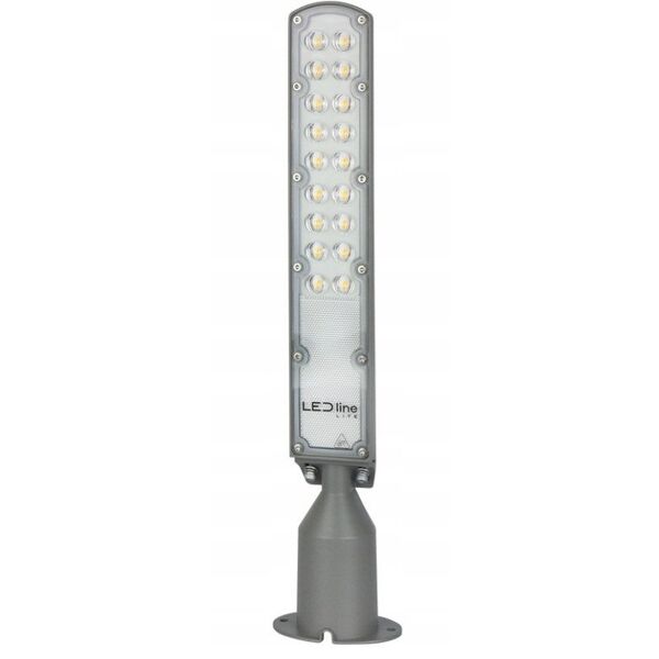 Φωτιστικό δρόμου LED 230V 50W 5 000lm, 140° x 70° 4000K, γκρι, FLAMINGO, IP65, IK08