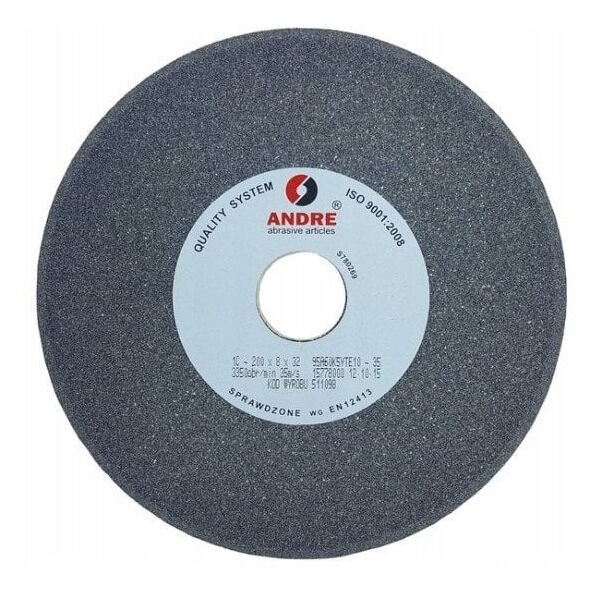 ΤΡΟΧΟΣ ΛΕΙΑΝΣΗΣ ANDRE 200mm x 8mm x 32mm 95A60K5VTE10-35 ΓΚΡΙ "ΤΥΠΟΣ 1C"