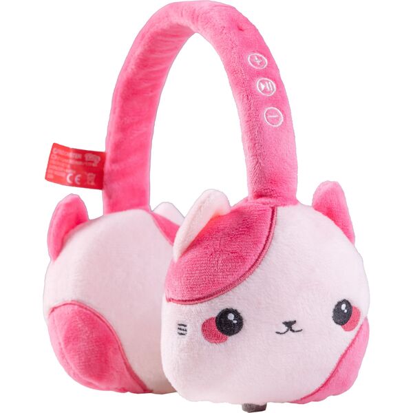 Ακουστικά Procaster Kitty Bluetooth, ροζ