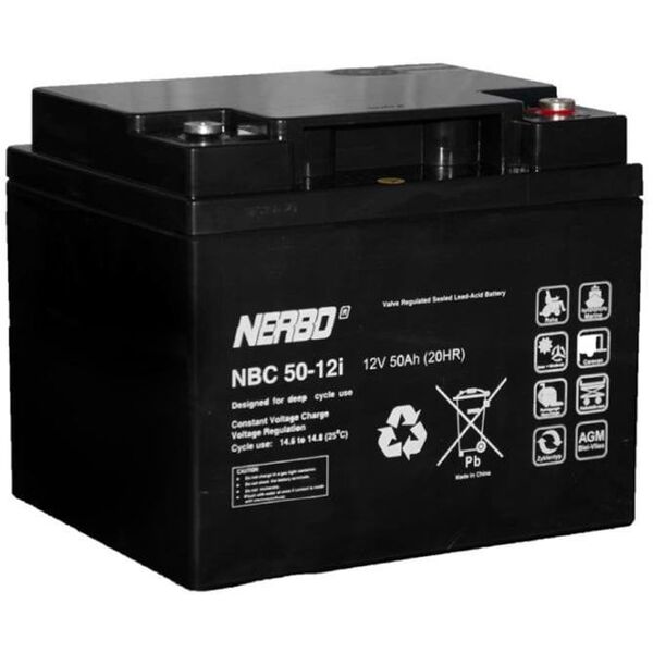 Μπαταρία NBC 50-12i 12V50Ah M6