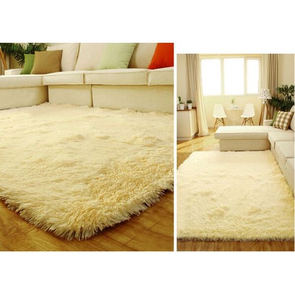 Dywan - Living Room Shaggy 130x190 - Light Silver uniwersalny