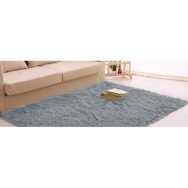 Dywan - Living Room Shaggy 130x190 - Light Silver uniwersalny
