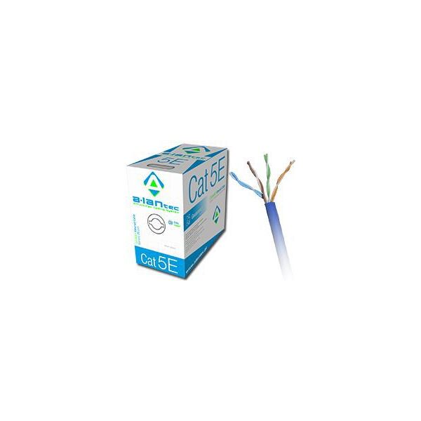 Alantec ALANTEC UTP kabel 4PR kat.5e PVC 305m (Niebieska powłoka) (KIU5PVCB305)