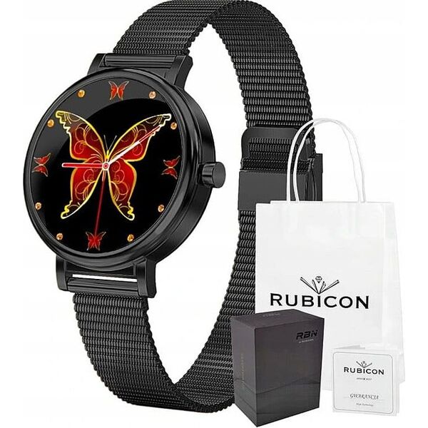 Smartwatch Rubicon LW06 Czarny  (RNBE64BIBX05AX)