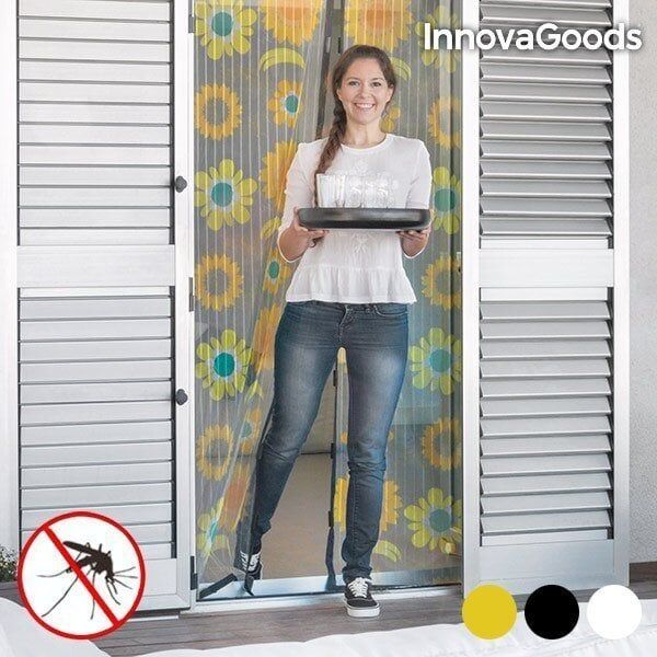 InnovaGoods Zasłona Przeciw Owadom InnovaGoods - Czarny