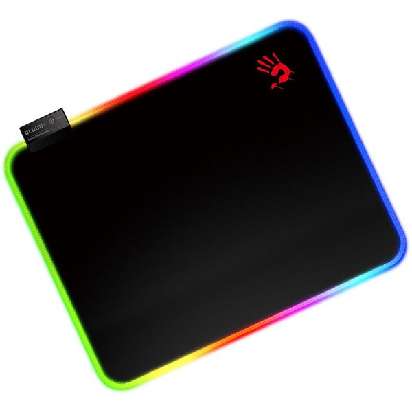 A4Tech A4tech Bloody Mouse Pad MP-45N, γνωστός και ως. L (450×400mm), RGB, Cerna 13260745 4711421986212