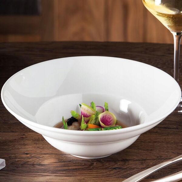 Κλασικό Gourmet βαθύ στρογγυλό πιάτο διαμ.23 cm