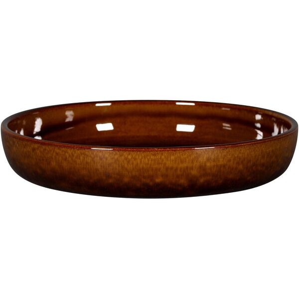 STONE Βαθύ πιάτο 24 cm κεχριμπαρένιο
