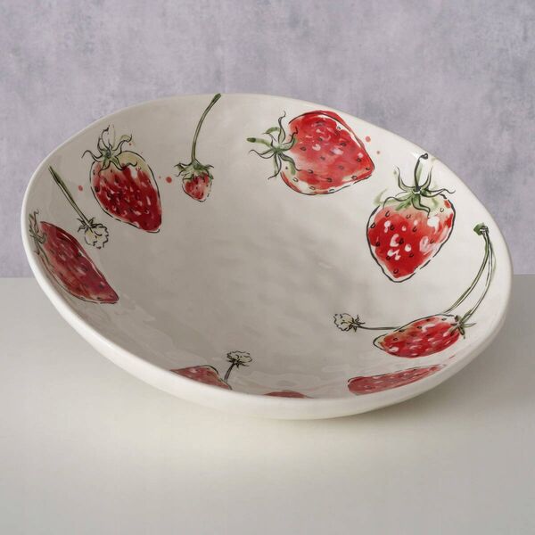 Μπολ με φράουλες STRAWBERRY, Ø 34 cm