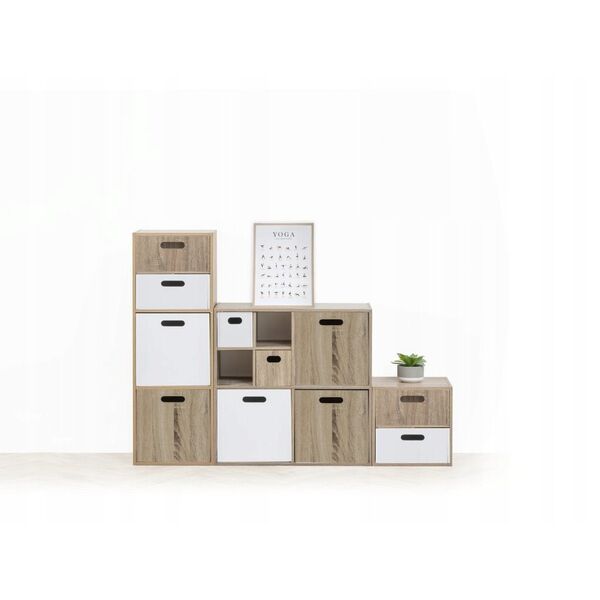 Κουτί αποθήκευσης με λαβές STORAGE, 30 x 14,9 x 14,9 cm