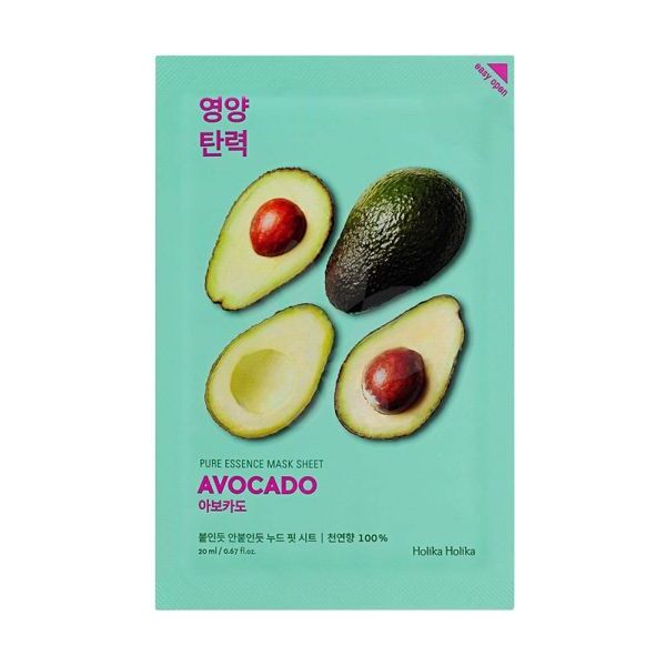 Holika Holika Pure Essence Mask Sheet-Avocado 1szt