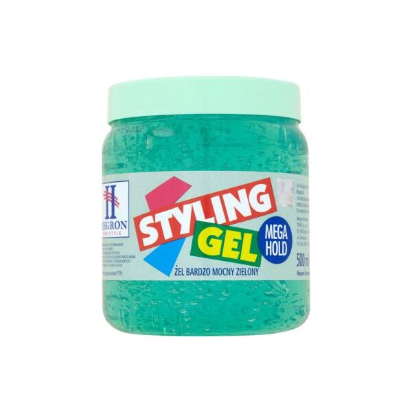 Hegron Żel do włosów 500 ml zielony