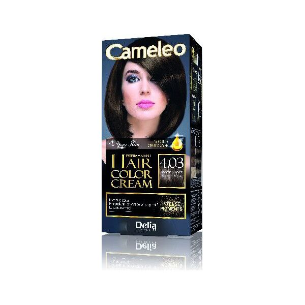 Delia Cosmetics Cameleo HCC Farba permanentna Omega+ nr 4.03 Mocha Brown 1op