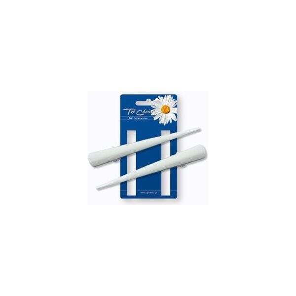 Top Choice White Spinki "dzioby" rozm.L 2szt 25105
