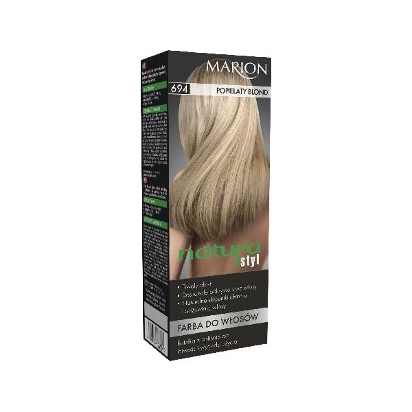 Marion Farba do włosów Natura Styl nr 694 popielaty blond - 78694