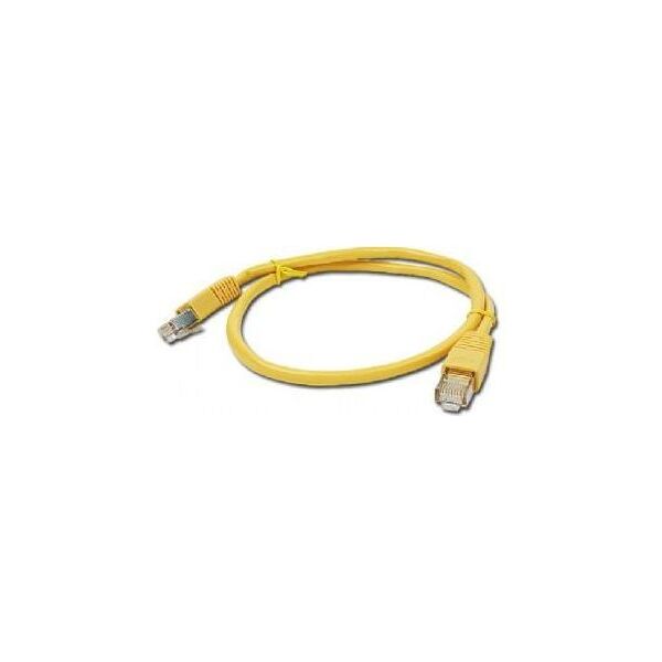 Gembird patchcord RJ45, osłonka zalewana, kat. 5e, FTP, 1m, żółty (PP22-1M/Y)