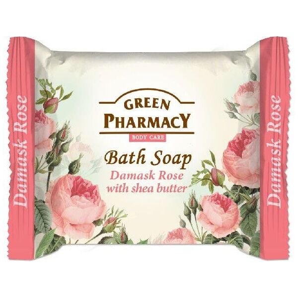 Green Pharmacy Mydło w kostce Body Care Damask Rose 100g