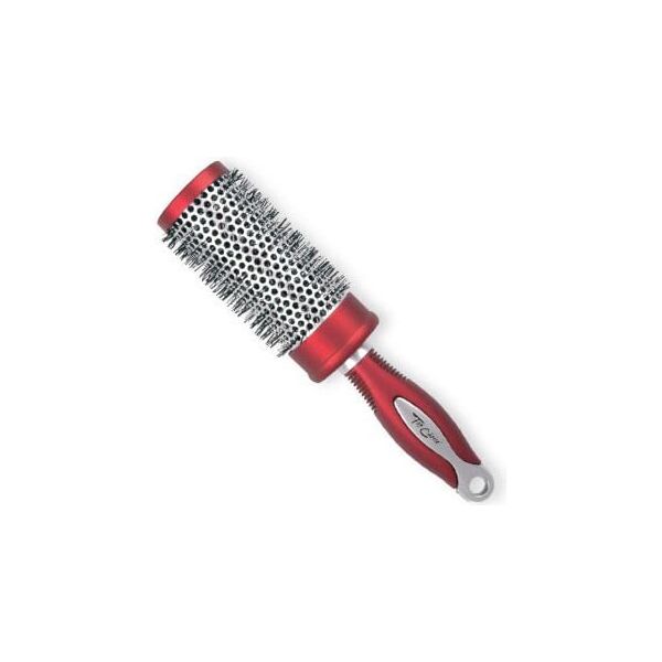 Top Choice Szczotka do włosów Exclusive rozm L okrągła silver/burgund (6203201)