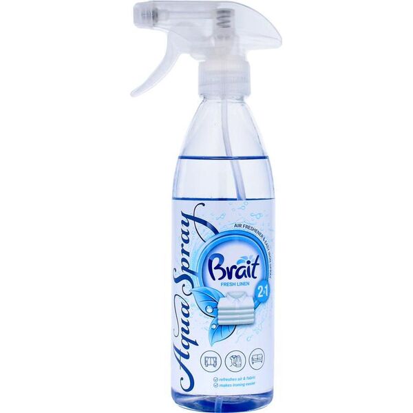 Brait Brait Aqua Spray Wodny Odświeżacz powietrza 2w1 - Fresh Linen 425g