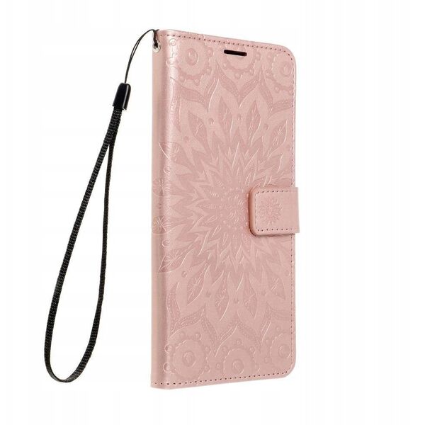 Θήκη Forcell MEZZO Book για IPHONE 13 PRO MAX mandala χρυσό ροζ