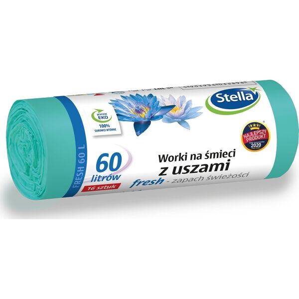 Stella Worki na odpady domowe 60L 16szt. (129783)