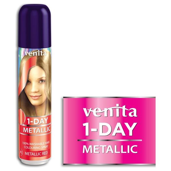 Venita 1-Day spray metallic nr 2 red 50ml