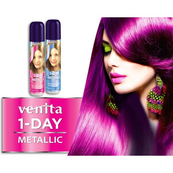 Venita 1-Day spray metallic nr 3 blue 50ml