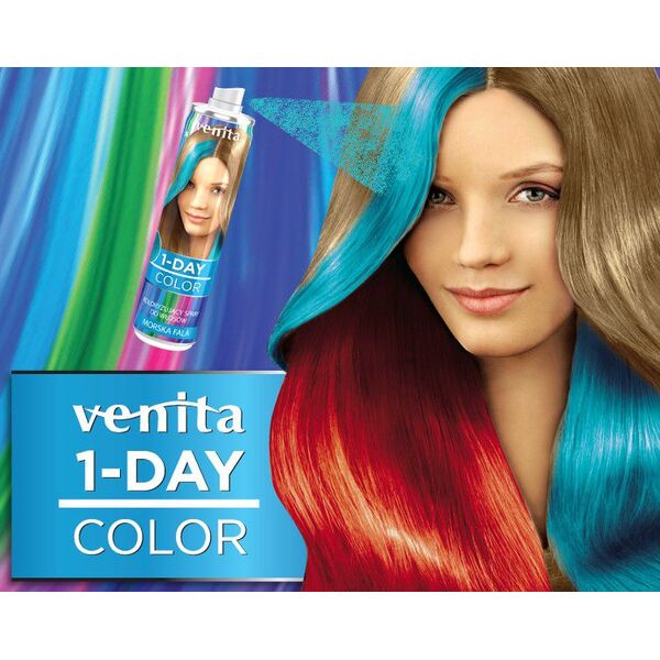 Venita 1-Day spray metallic nr 3 blue 50ml