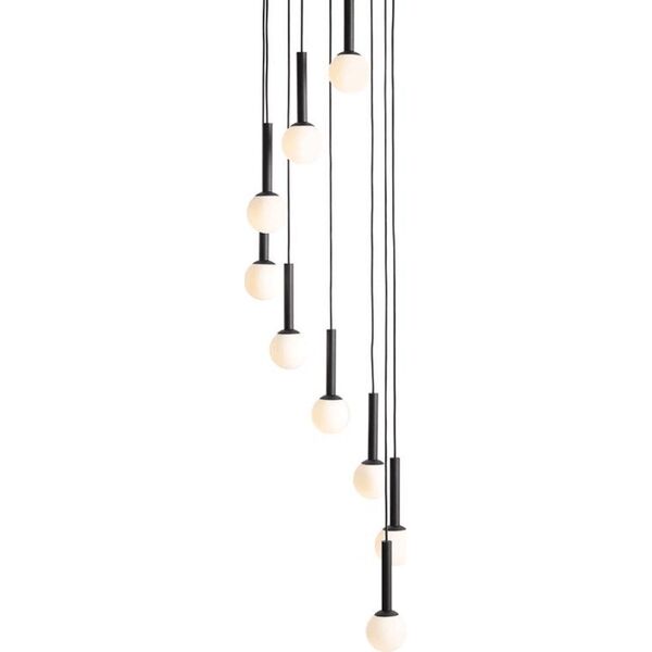 Lampa wisząca Aldex Lampa wisząca Riu 9 1117N1 Aldex kasakda balls kule czarne