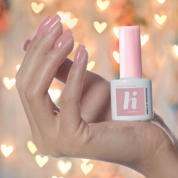 Hi Hybrid Lakier hybrydowy 421 Elegant Nude 5ml