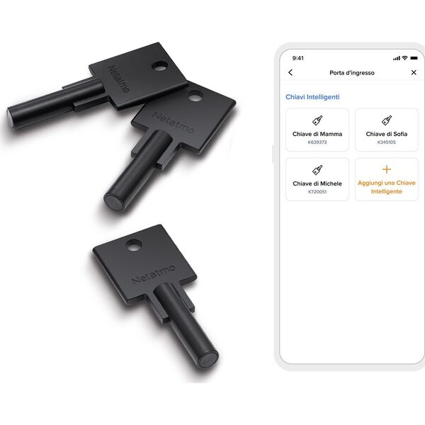 Netatmo Netatmo Zestaw 3 kluczy do Smart Zamka NFC