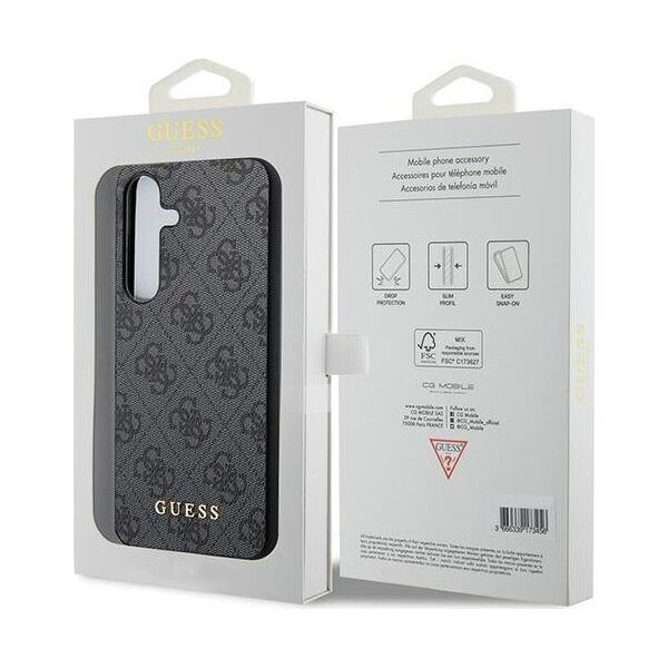 Guess Guess GUOHCSA55G4GFGR A55 A556 czarny/black hardcase 4G Metal Gold Logo