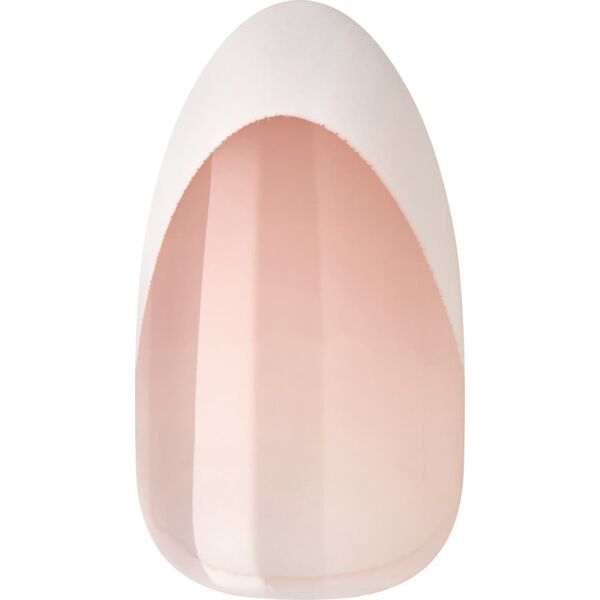 Kiss KISS Sztuczne paznokcie samoprzylepne Modern French, No Glue Needed, White Tips, Medium Almond