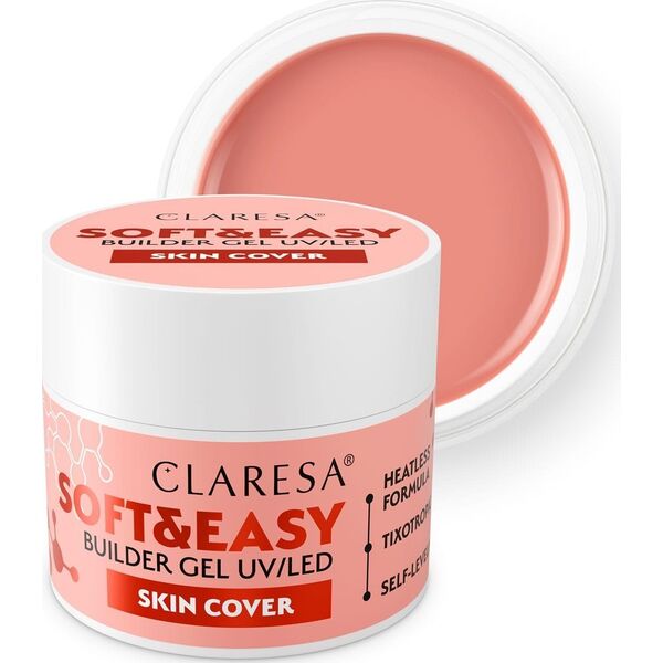 Claresa CLARESA N Żel budujący do paznokci Soft&Easy Builder Skin Cover 90g