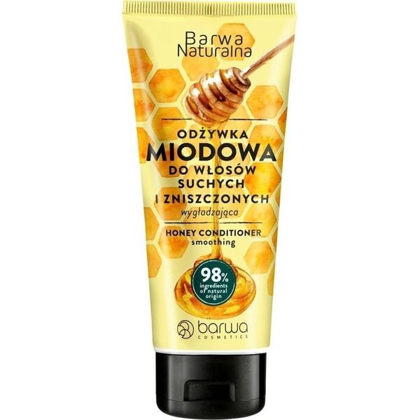 Barwa BARWA Naturalna Miodowa Odżywka wygładzająca do włosów suchych i zniszczonych 200 ml