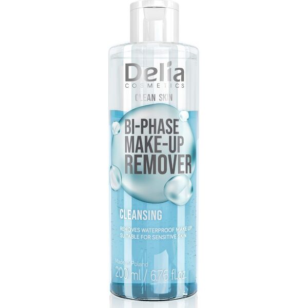 Delia Clean Skin Dwufazowy płyn do demakijażu 200ml