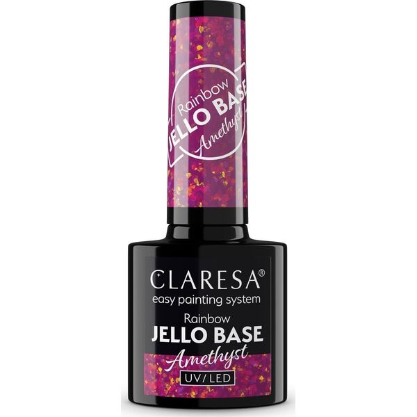 Claresa CLARESA Rainbow Baza hybrydowa - Jello Base Amethyst