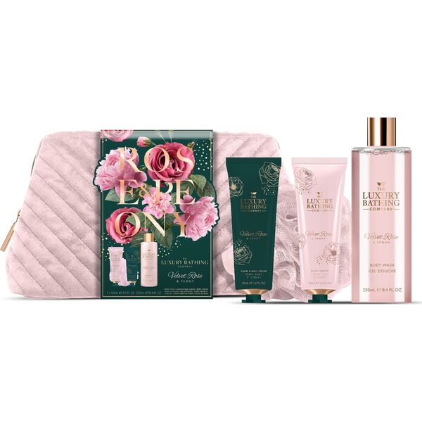 Milton THE LUXURY BATHING COMPANY Zestaw prezentowy Velvet Rose & Peony - Weekend Escape 1op.